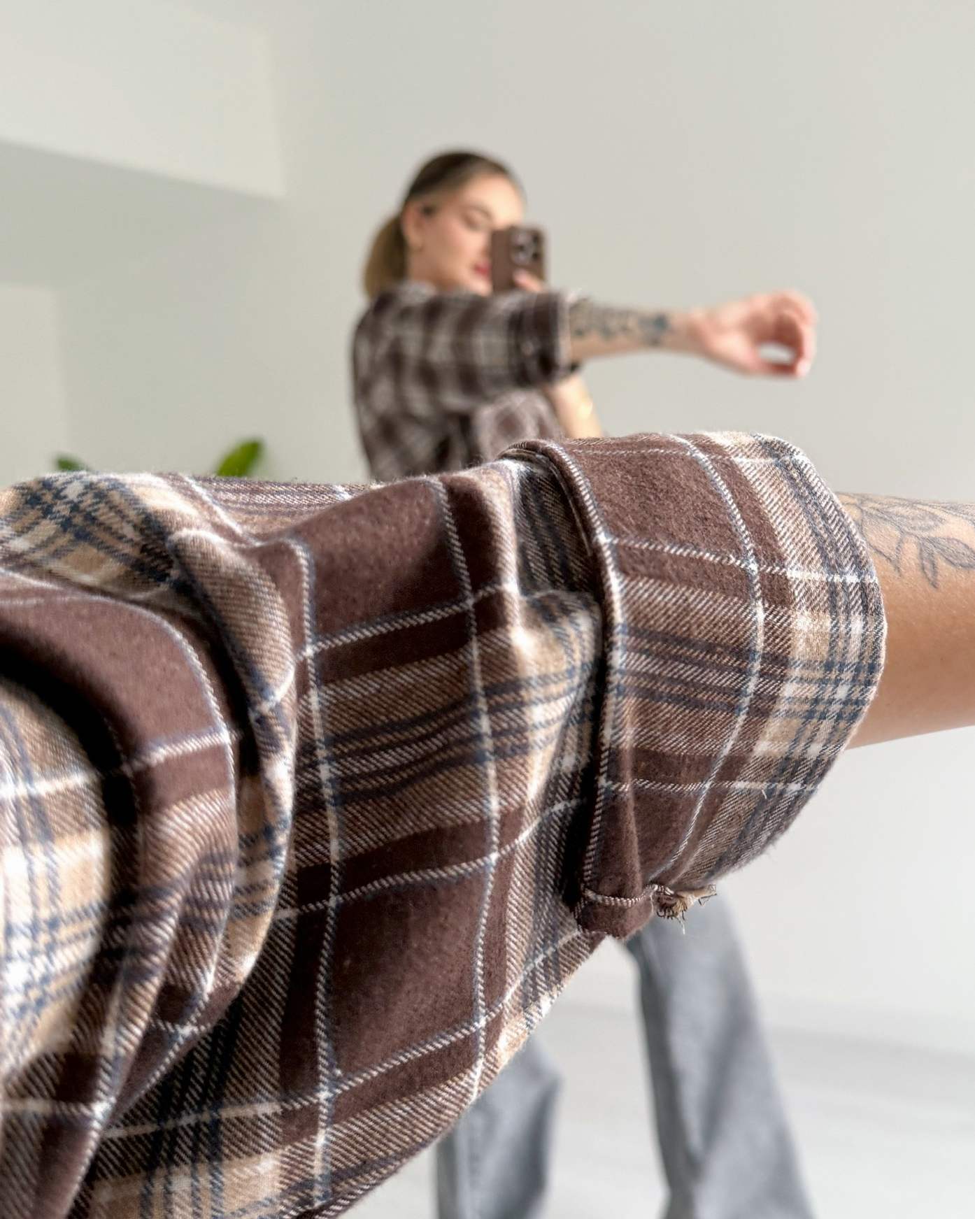 Ekoseli Oduncu Gömlek