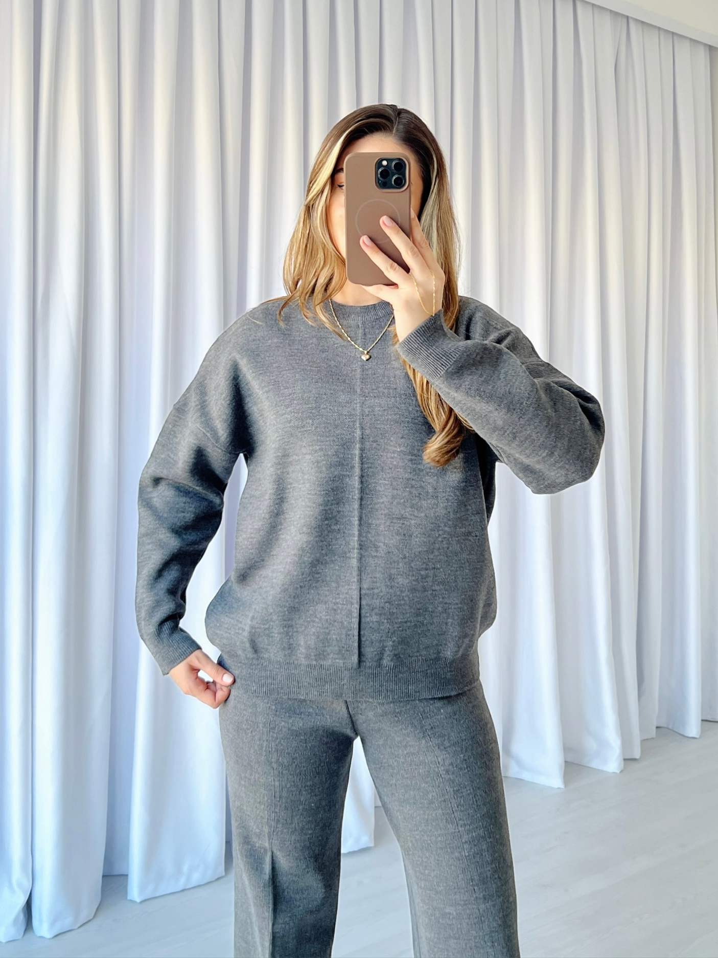 Bisiklet Yaka Triko Takım