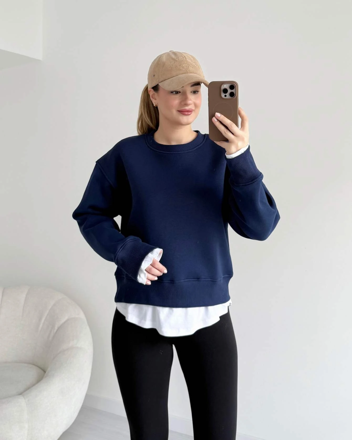 Tshirt Detaylı BF Sweatshirt