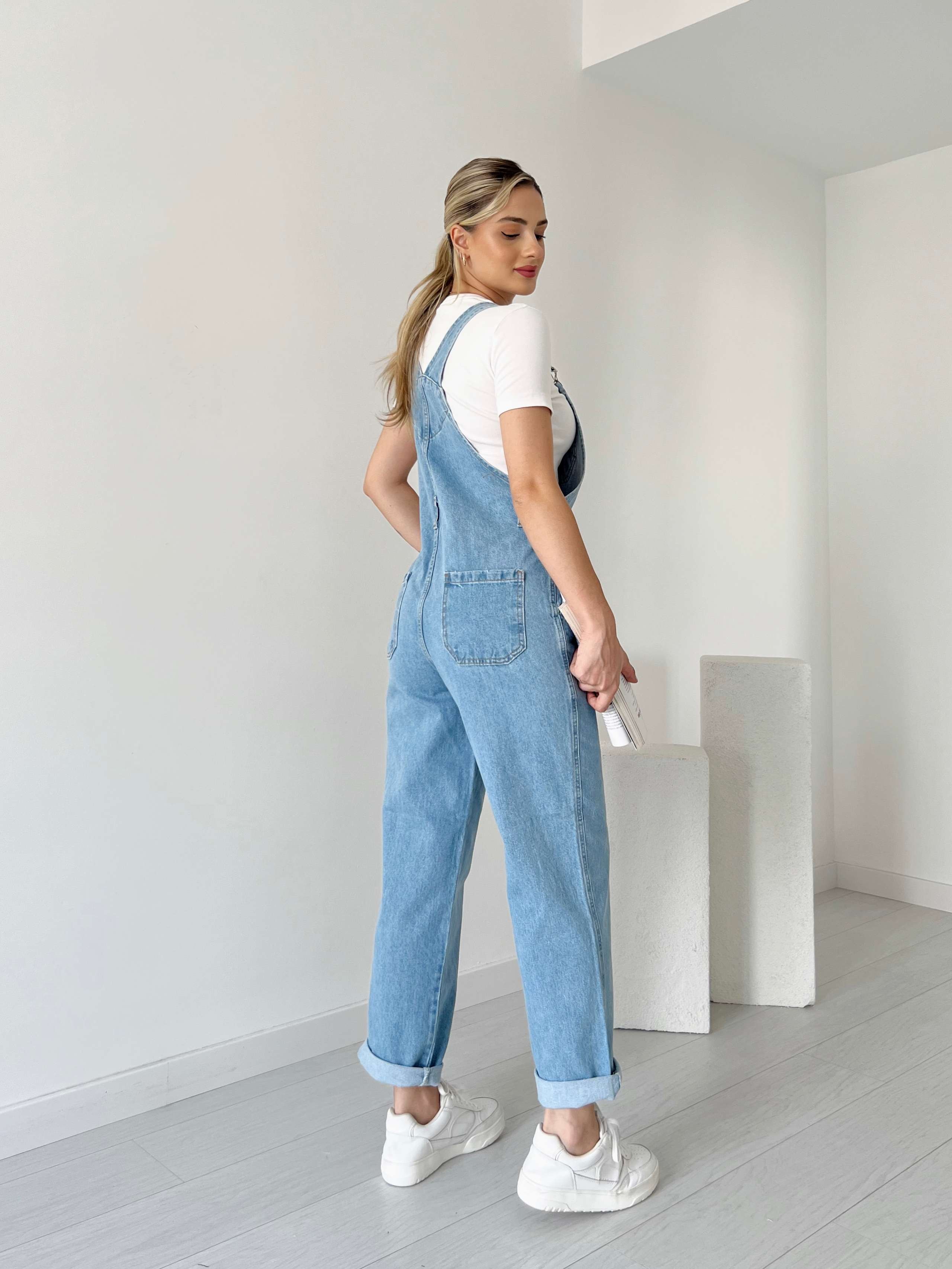 Denim Salopet