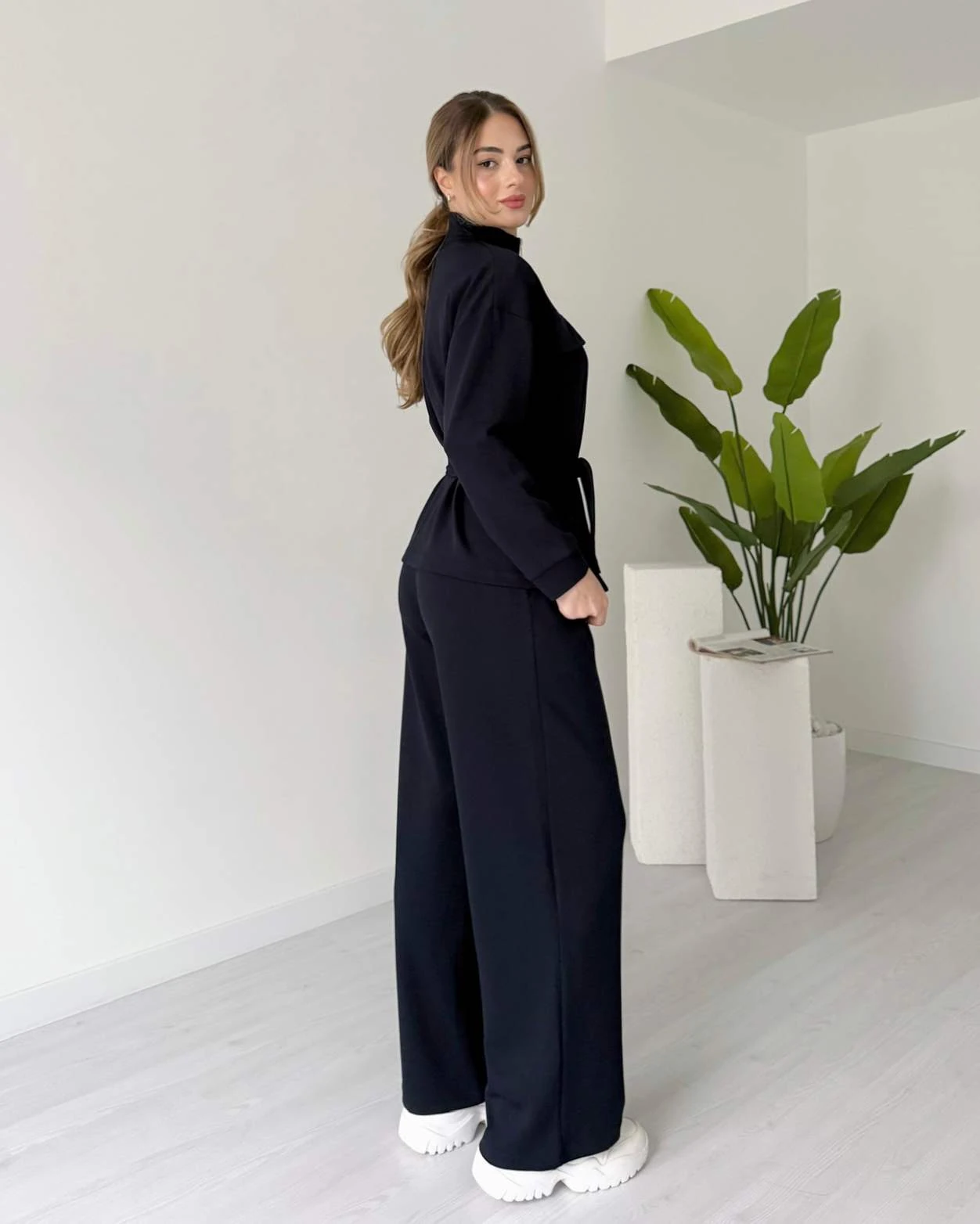 Beli Bağlamalı Modal İkili Takım