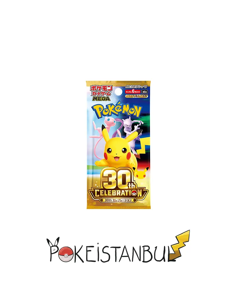 Pokémon TCG: M6a 30th Celebration Japonca Booster Pack