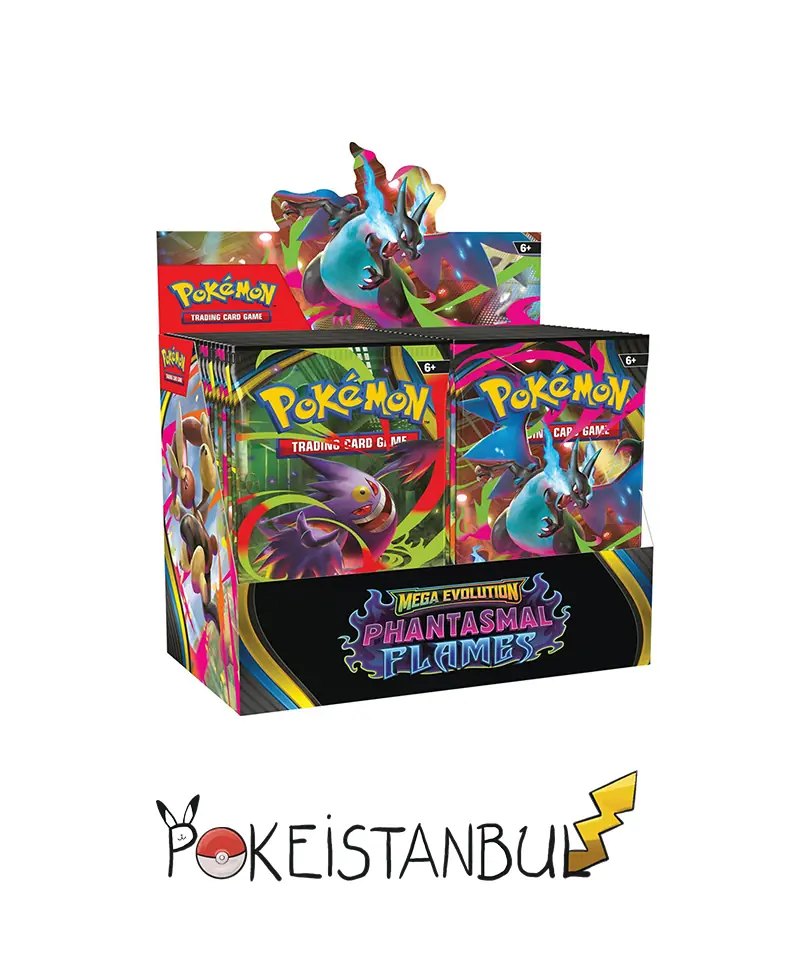 Pokémon TCG: Mega Evolution — Phantasmal Flames Booster Box