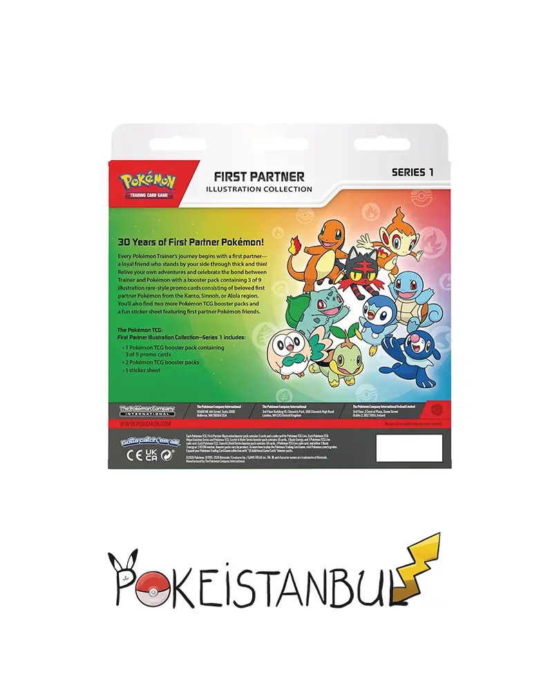 Pokémon TCG: First Partner Illustration Collection—Series 1
