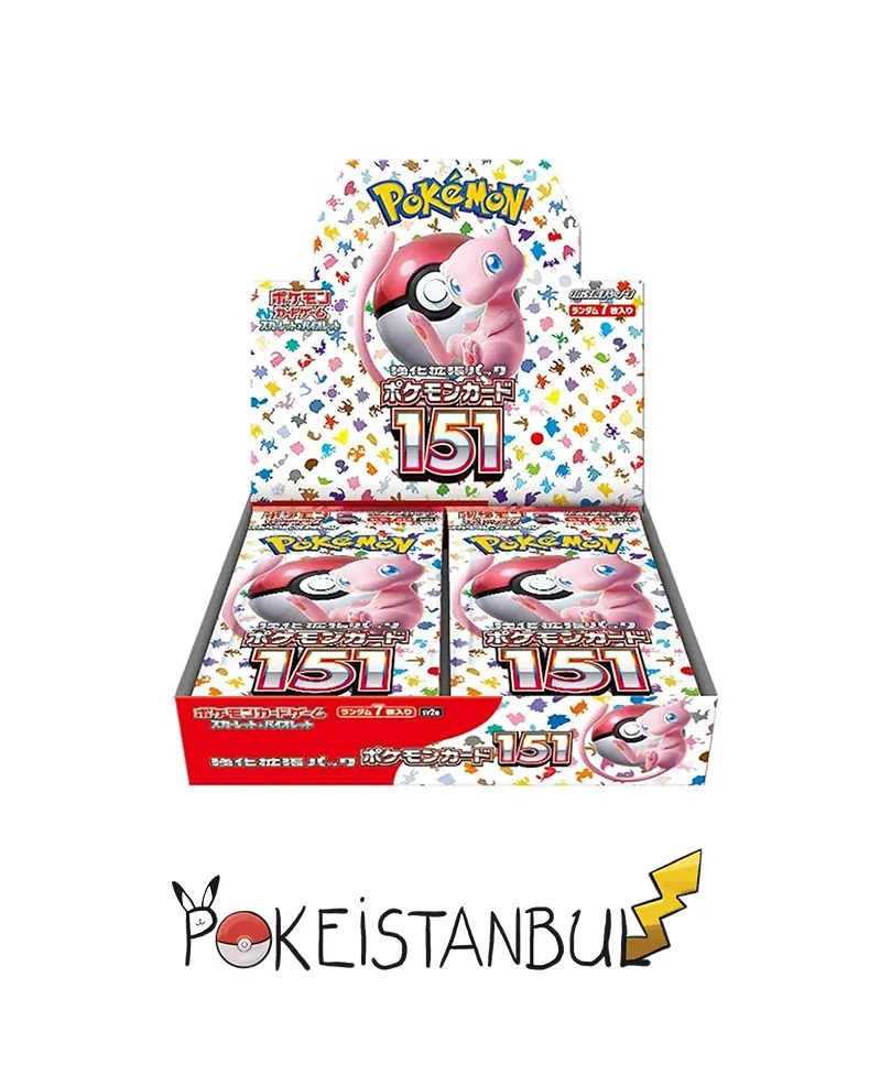 Pokémon TCG: 151 (sv2a) Japonca Booster Box