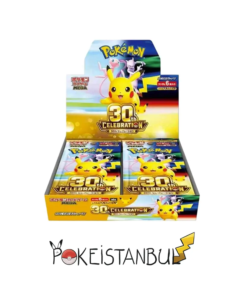 Pokémon TCG: Japonca 30th Celebration Booster Box (M6a)