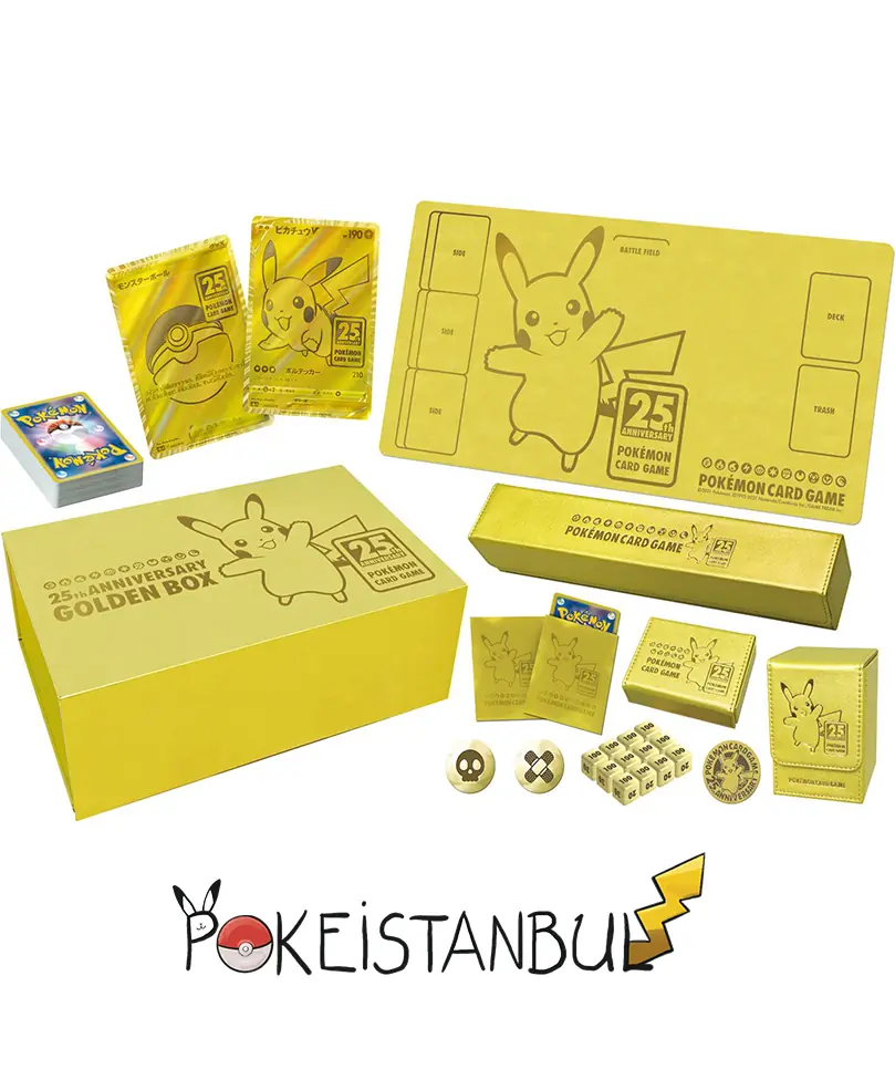 Pokémon TCG: Japanese 25th Anniversary Golden Box (Özel Koleksiyon