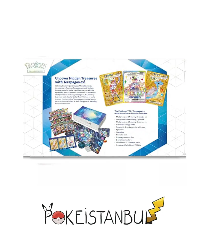 Pokémon TCG: Terapagos ex Ultra-Premium Collection (UPC) [JELATİNİ