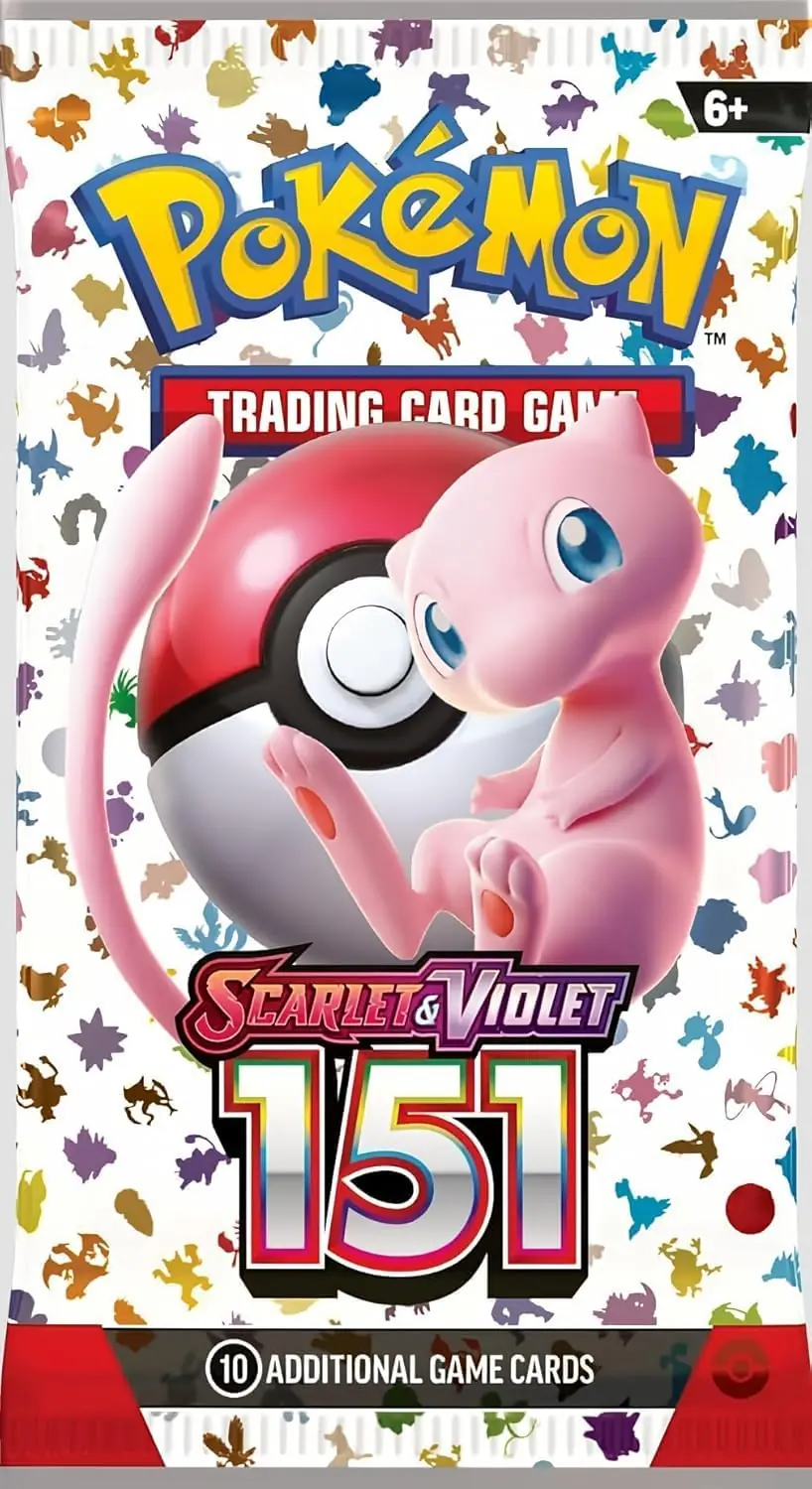ポケモンカード Scarlet & Violet 151 バインダ－　英語版 Pokémon TCG: Scarlet & Violet — 151 Booster Pack (İngilizce)