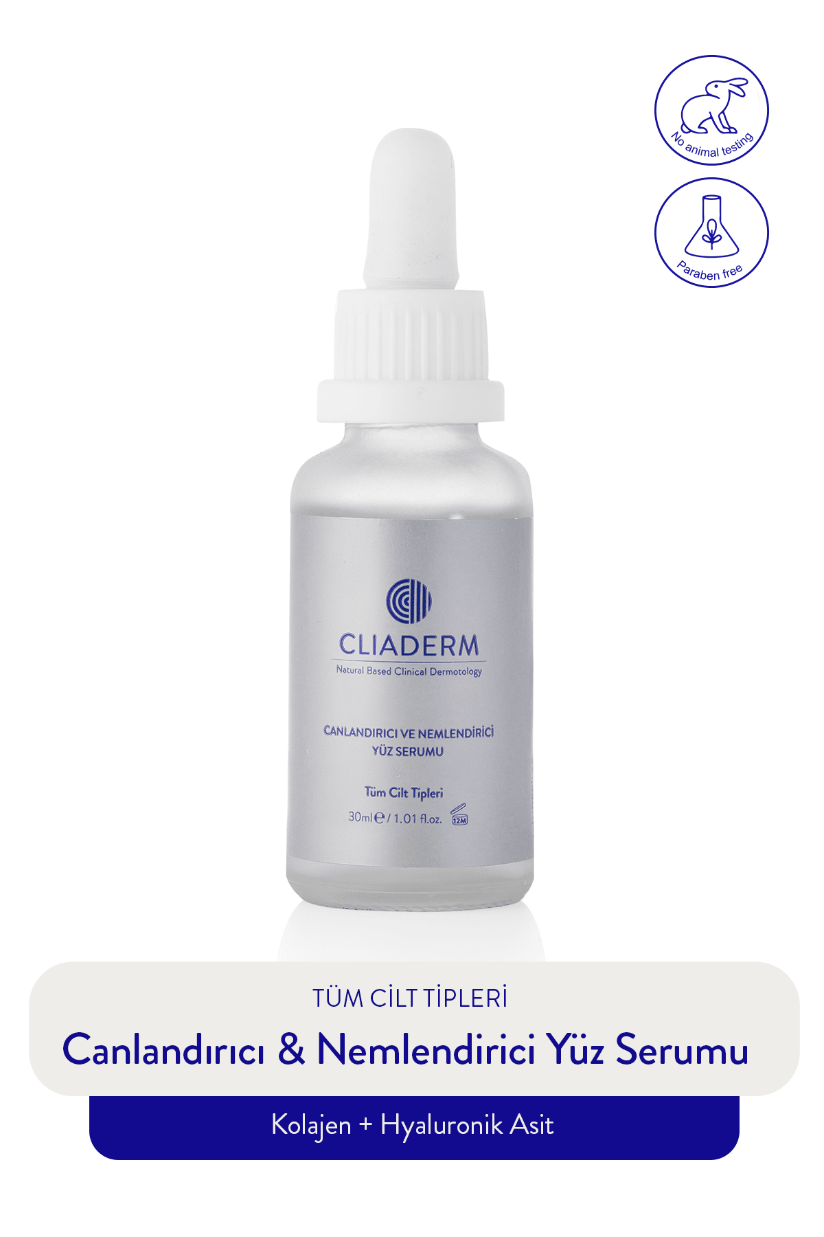 Canlandırıcı & Nemlendirici Yüz Serumu 30 Ml