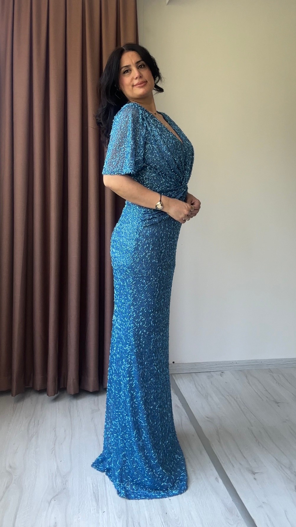 Melis İşlemeli Tasarım Abiye