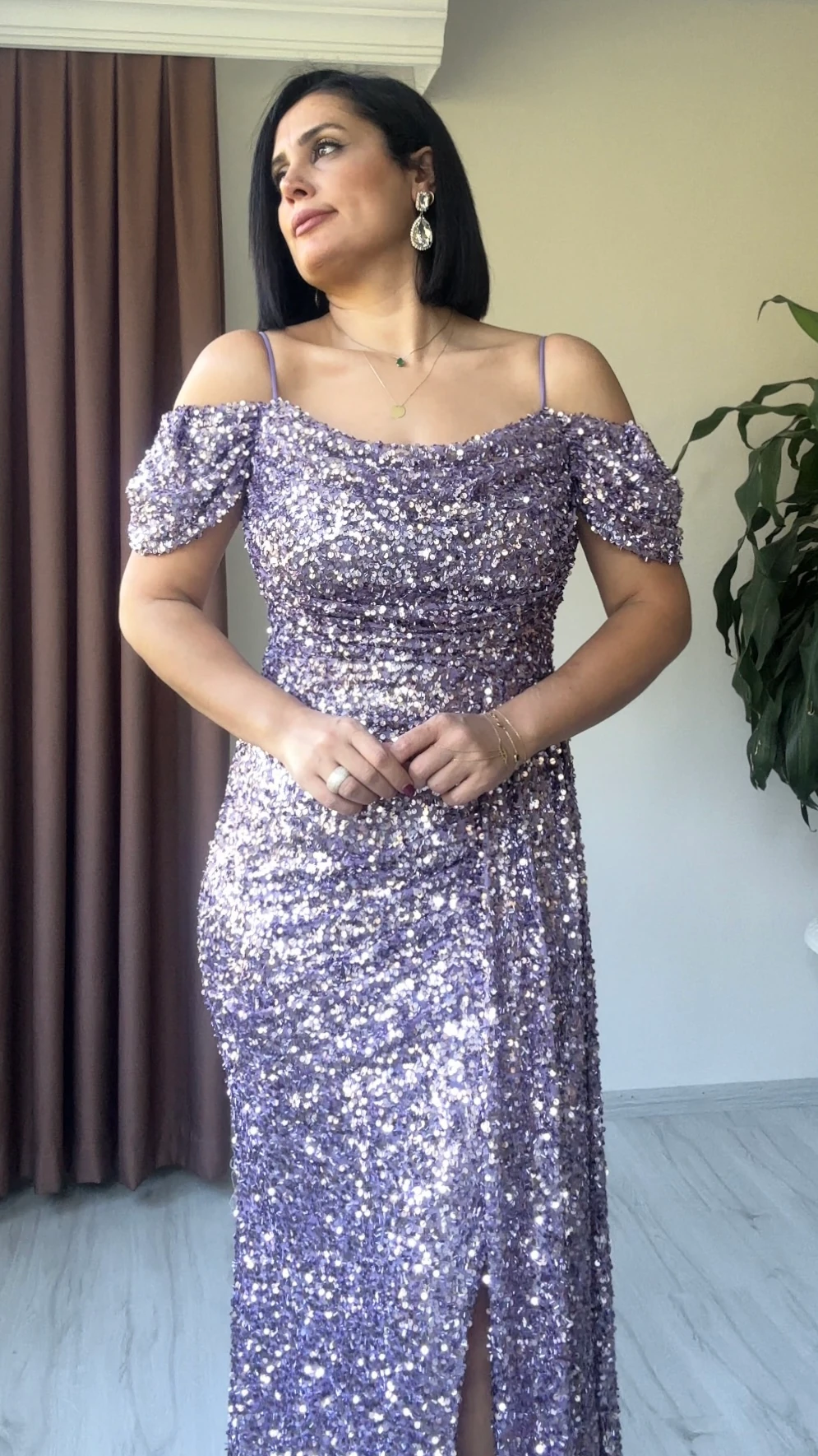 Mirage Payet Abiye - Lila