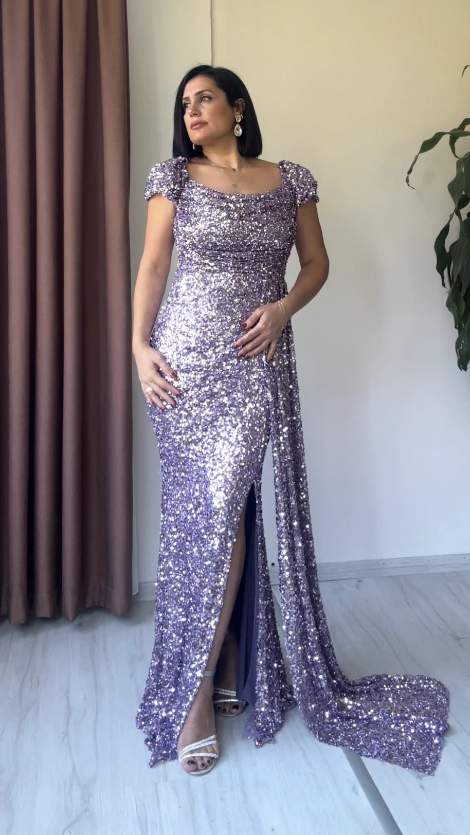 Mirage Payet Abiye - Lila