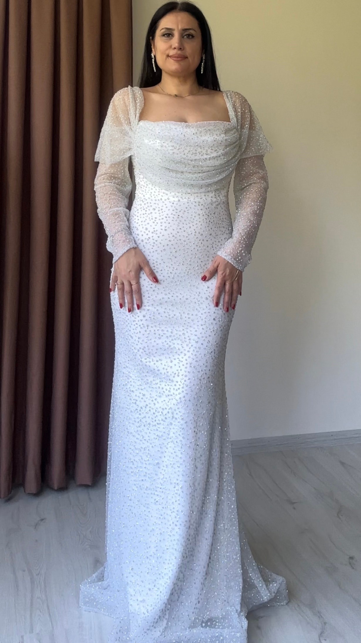 Monica Taşlı Tasarım Abiye