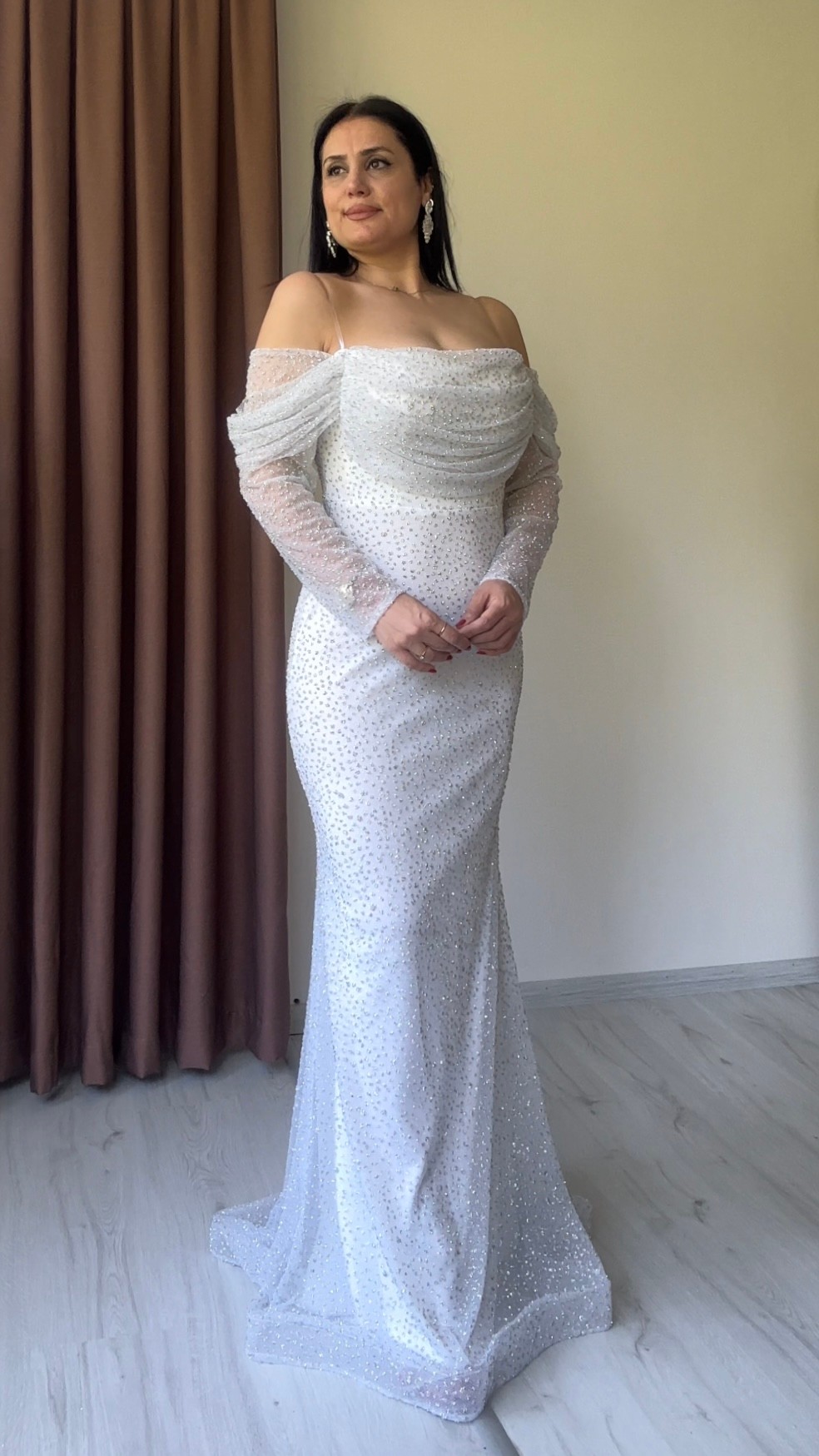 Monica Taşlı Tasarım Abiye