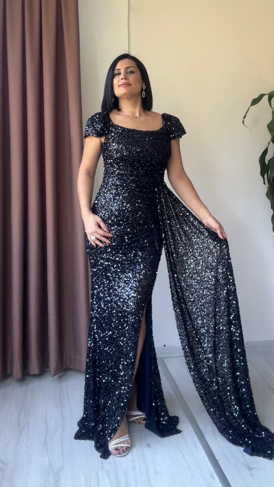 Mirage Payet Abiye - Lacivert