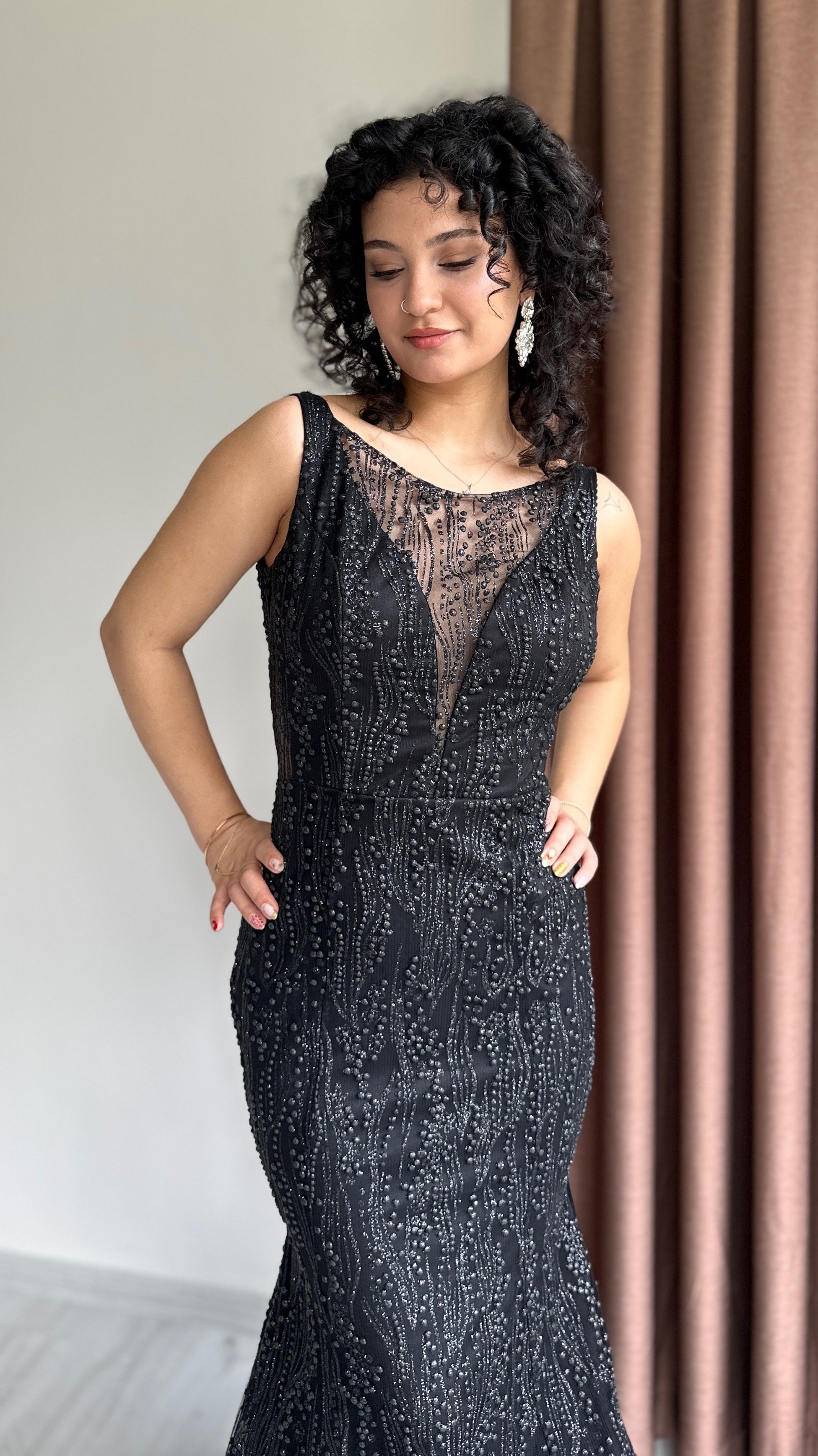 Diana Tasarım Abiye - Siyah