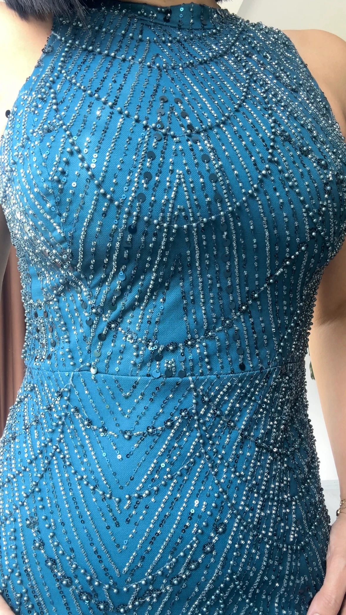 Elif Taş İşlemeli Abiye