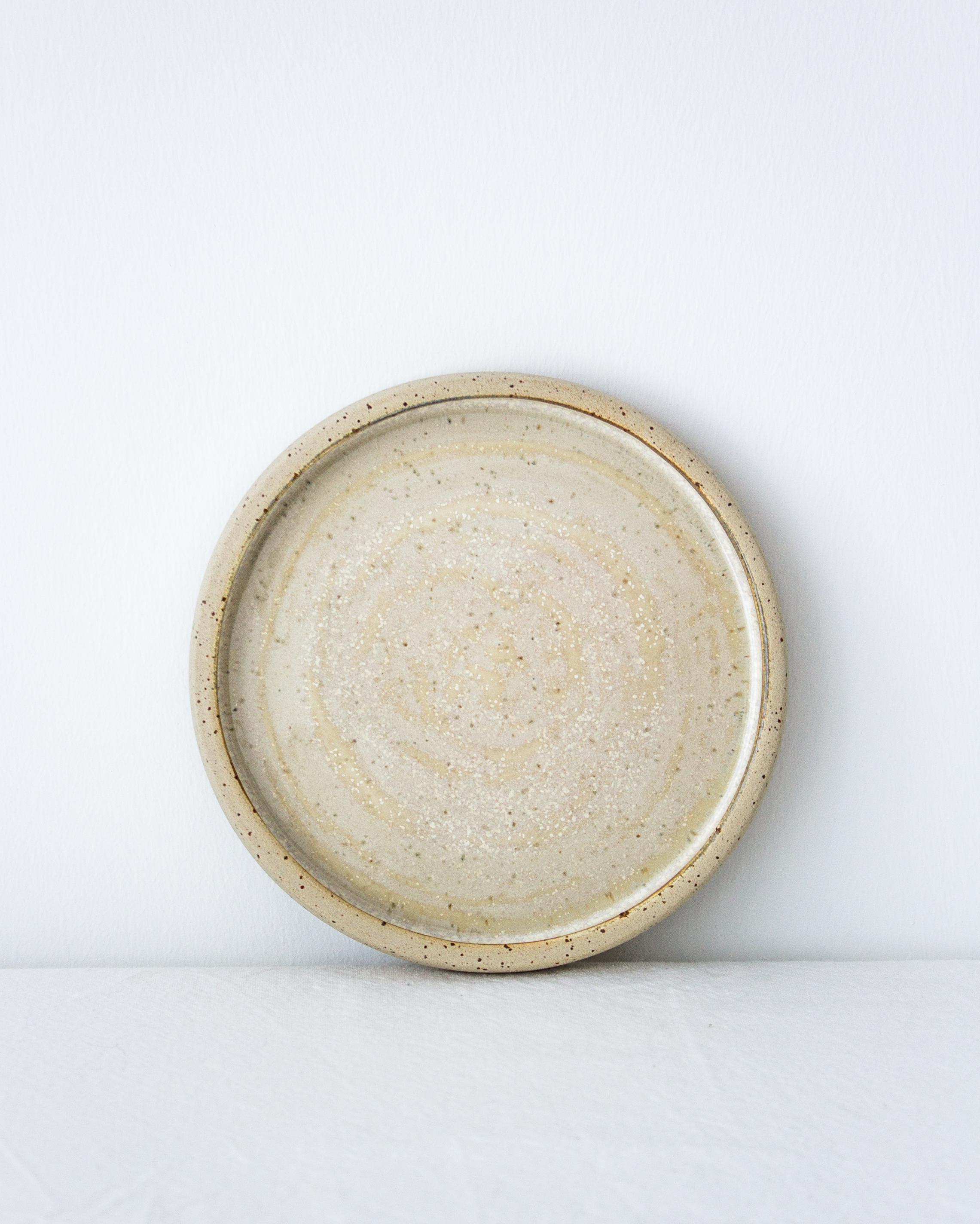 Iris Plate - Cream