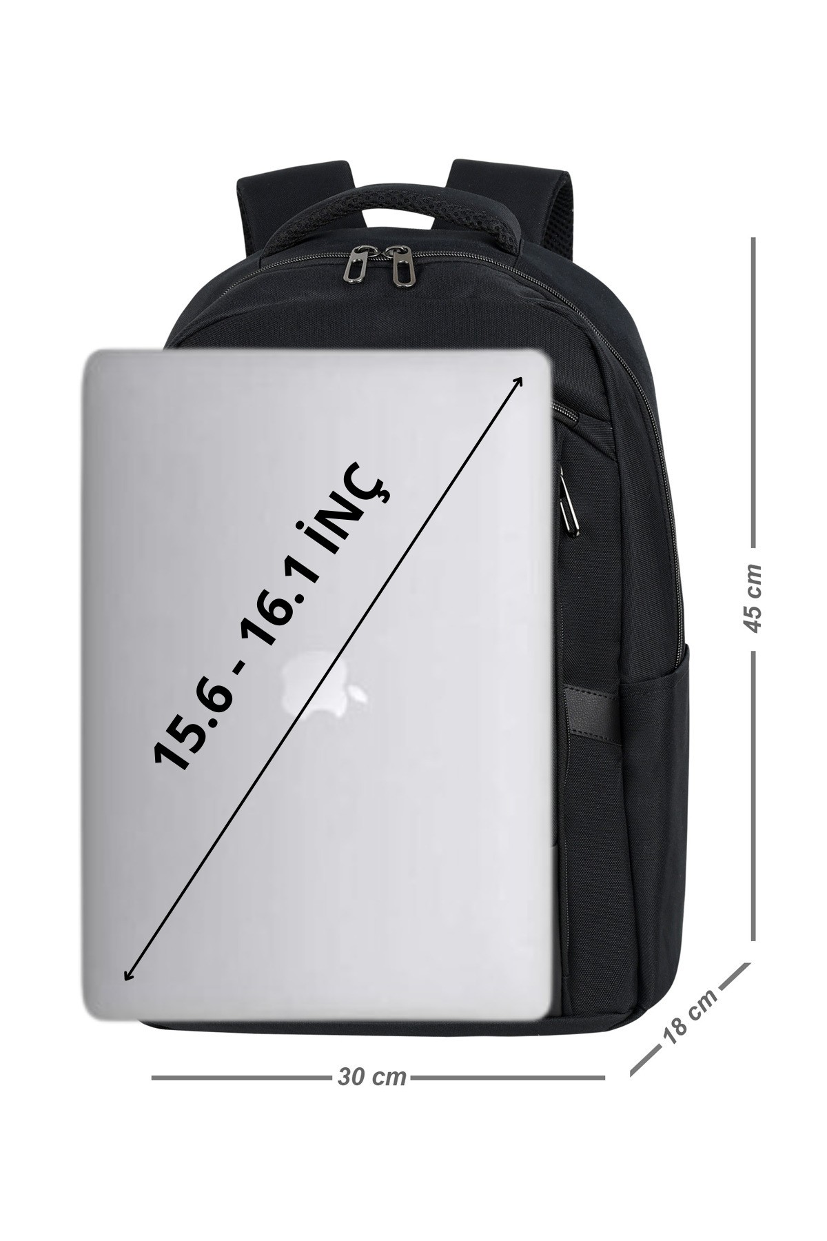 Freedom 15.6" - 16.1" Notebook Bilgisayar Laptop Sırt Çantası, Günlük Sırt Çantası