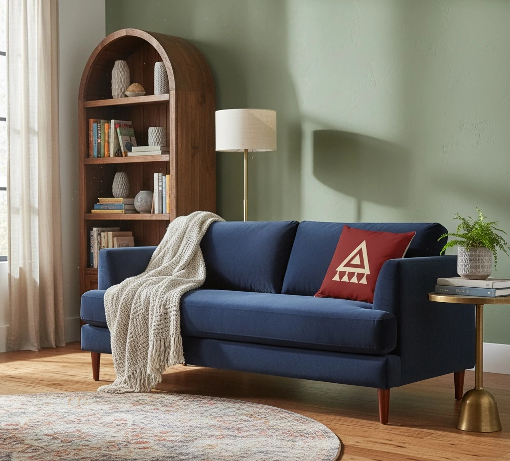 Tılsım Motifli Kırlent Kılıfı