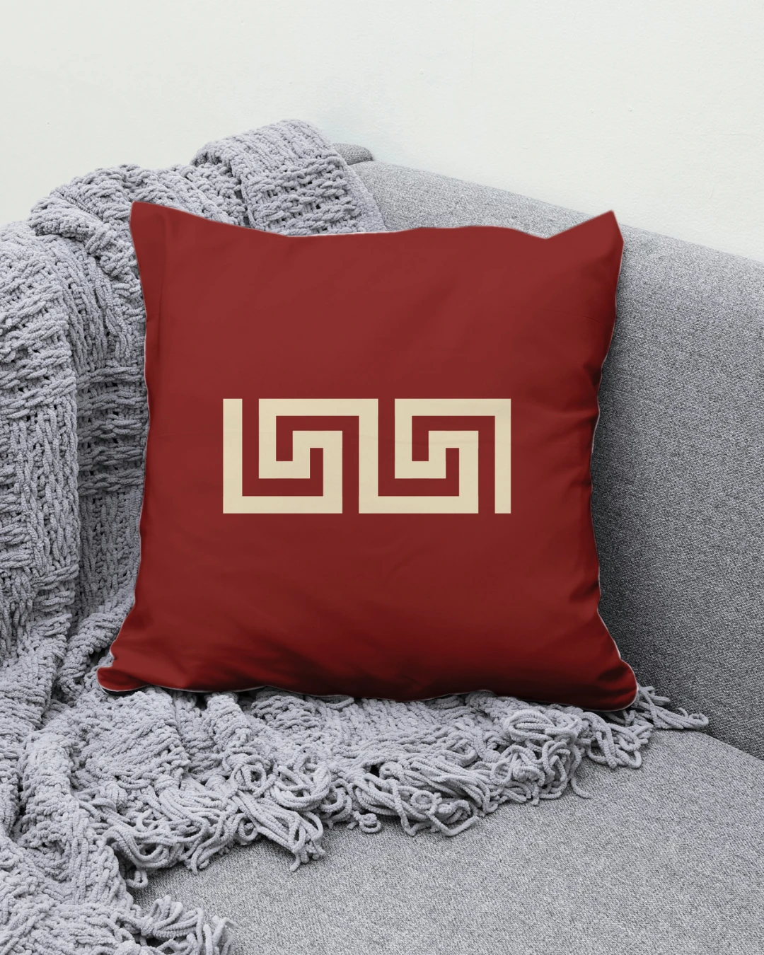 Su Yolu Kırlent Kılıfı