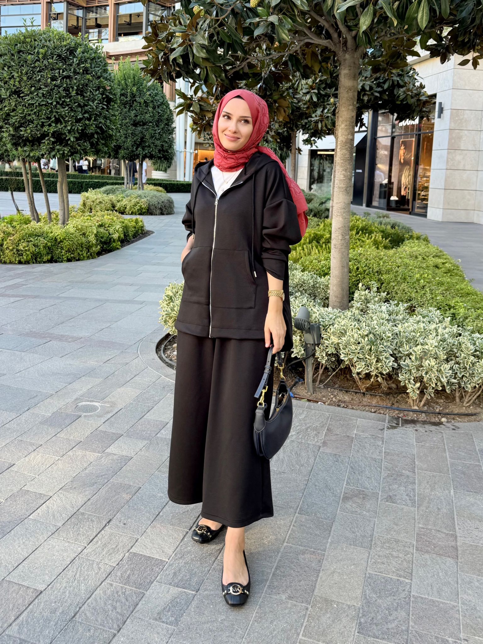 Mila Oyşo Takım - Siyah