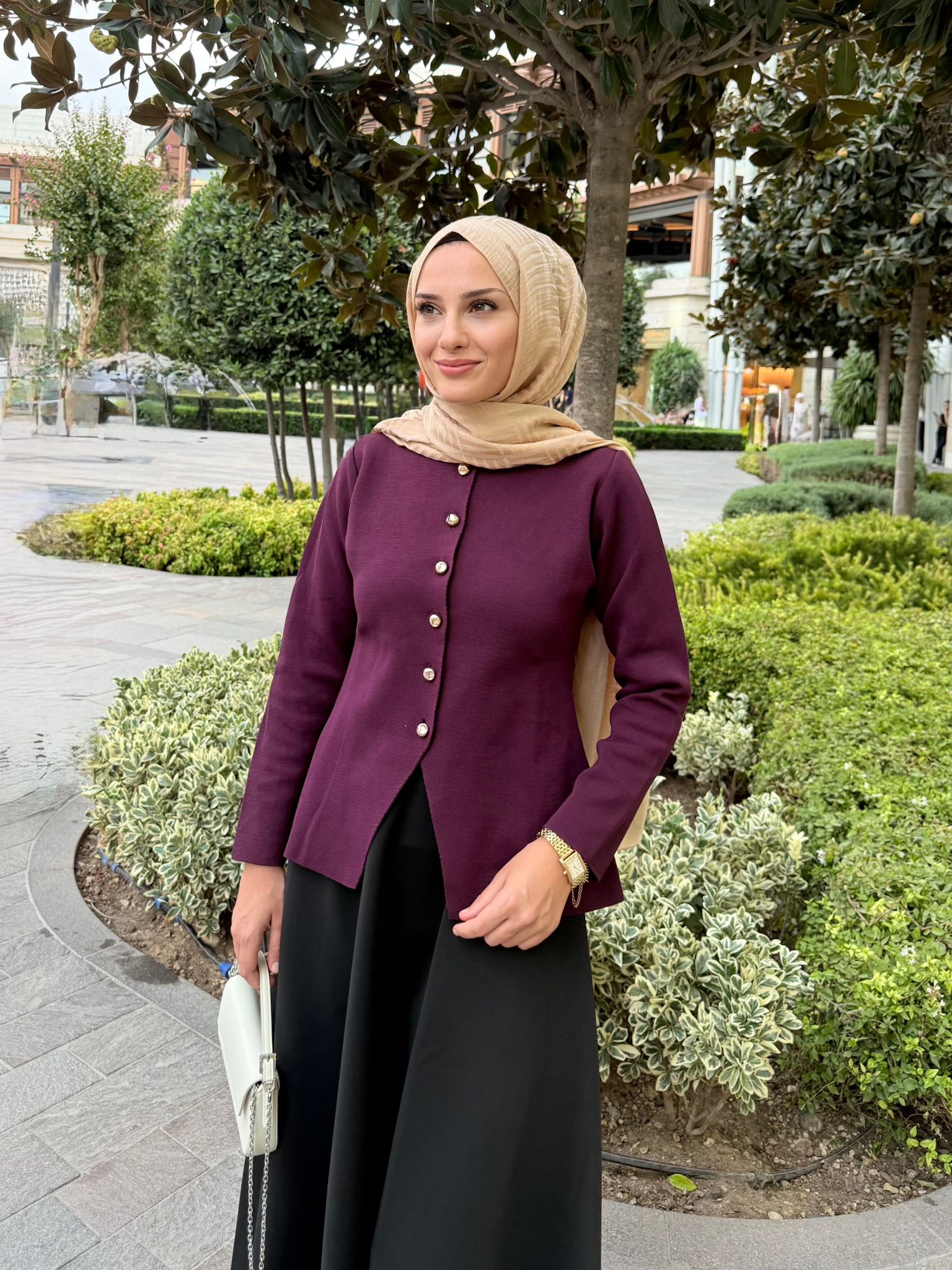 Alis Hırka - Mürdüm
