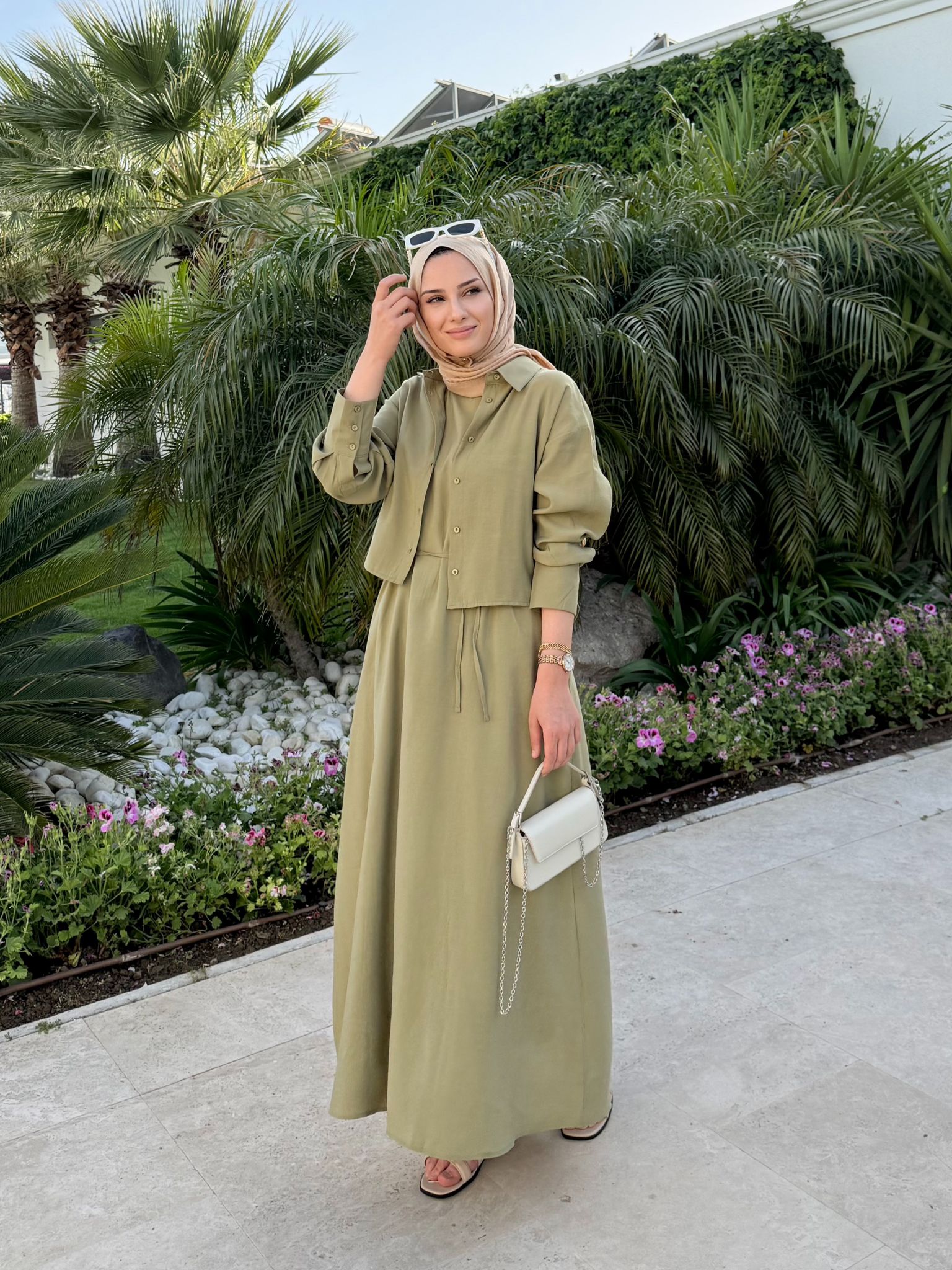 Luiza Gömlekli Elbise