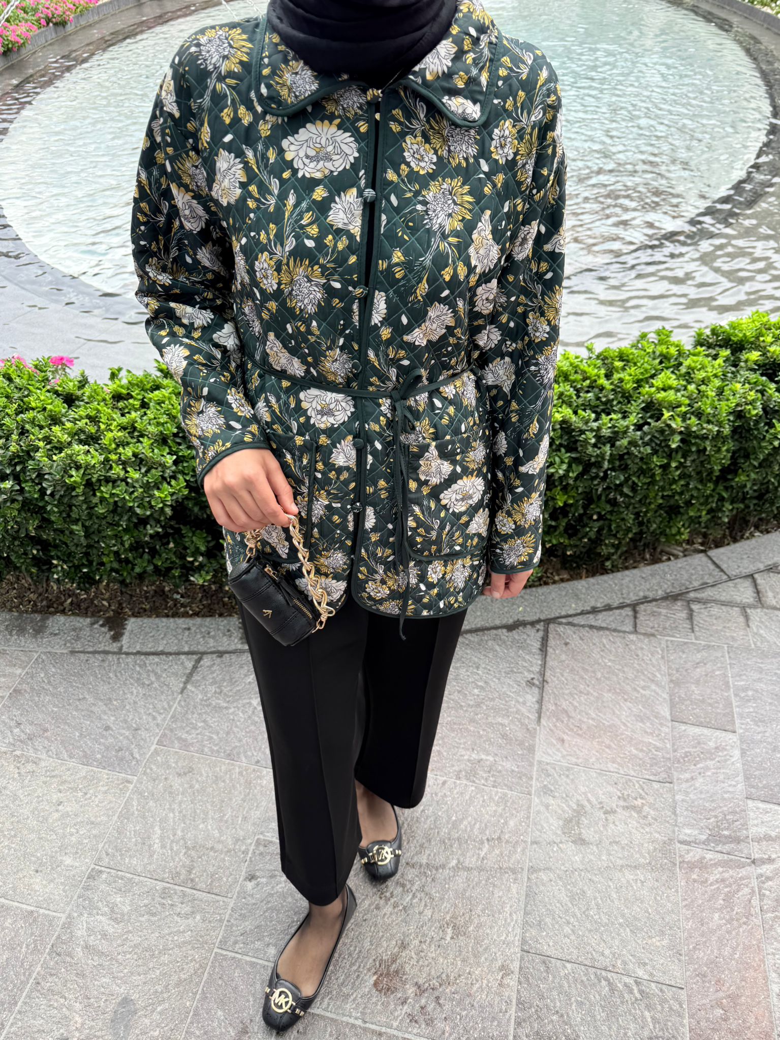 Begonia Kapitone Ceket