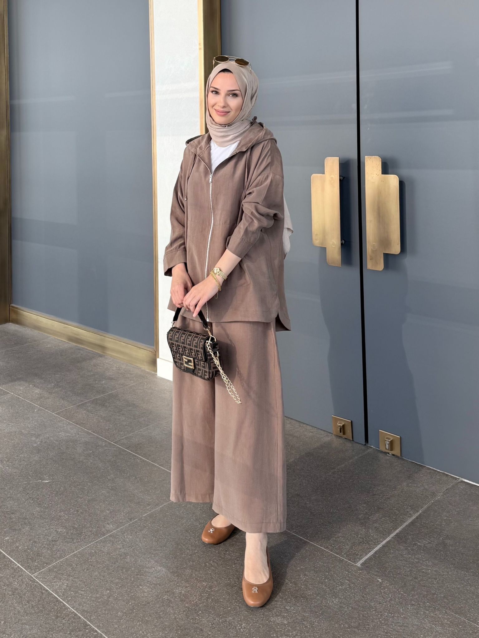 Verona Takım - Kahverengi