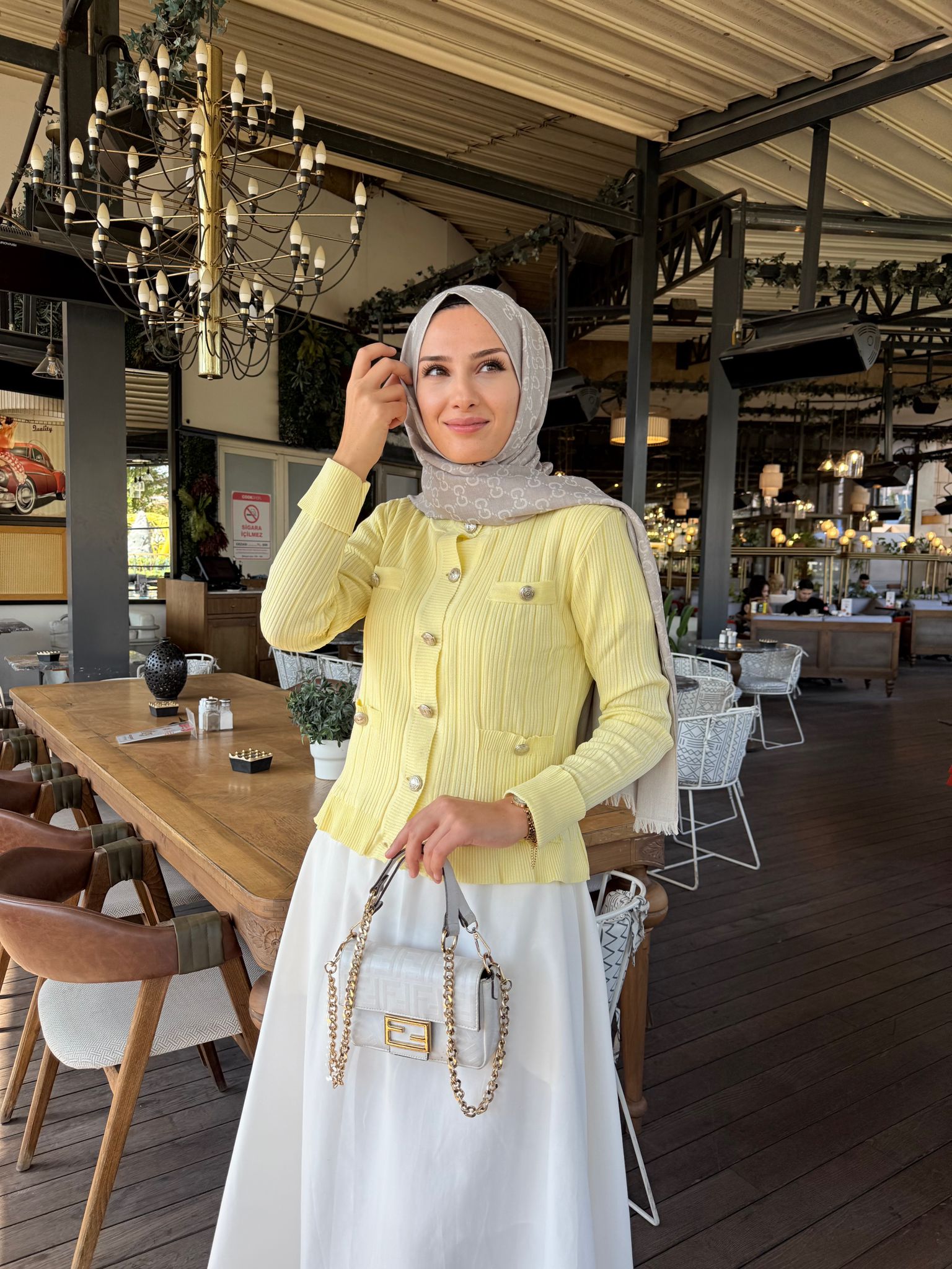 Bym Hırka - Sarı