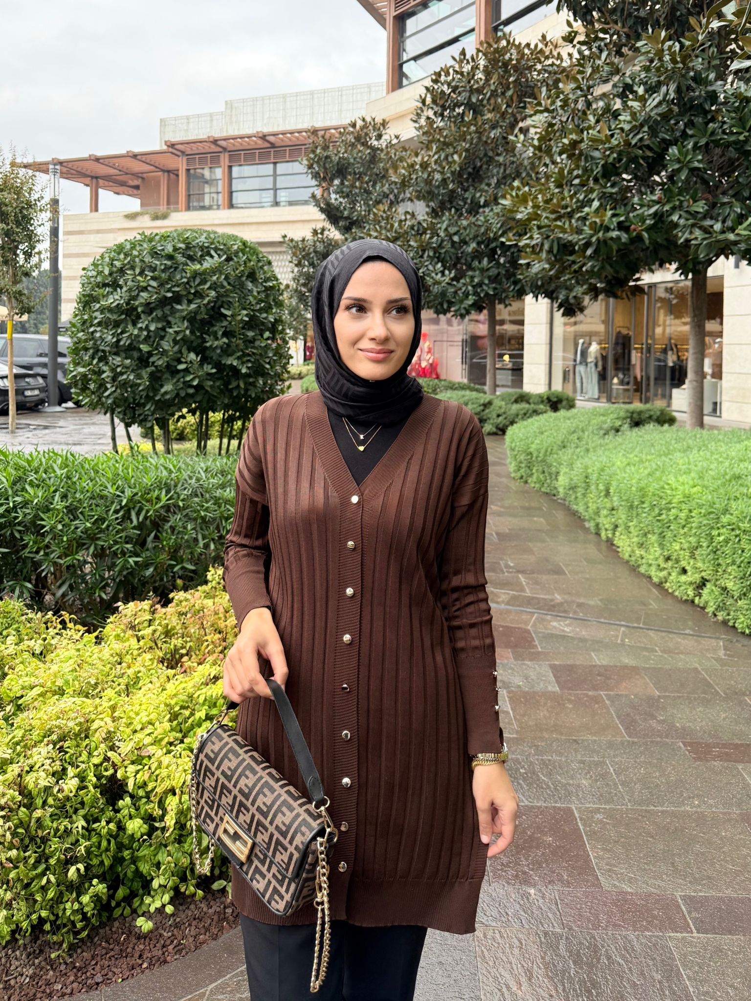 Alora Hırka - Kahverengi