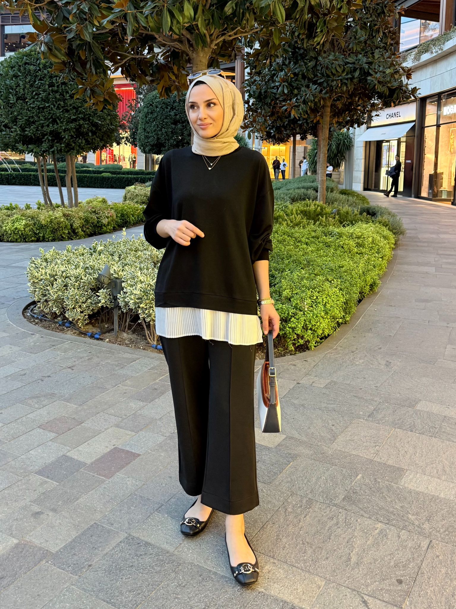 Basic Pliseli Tunik