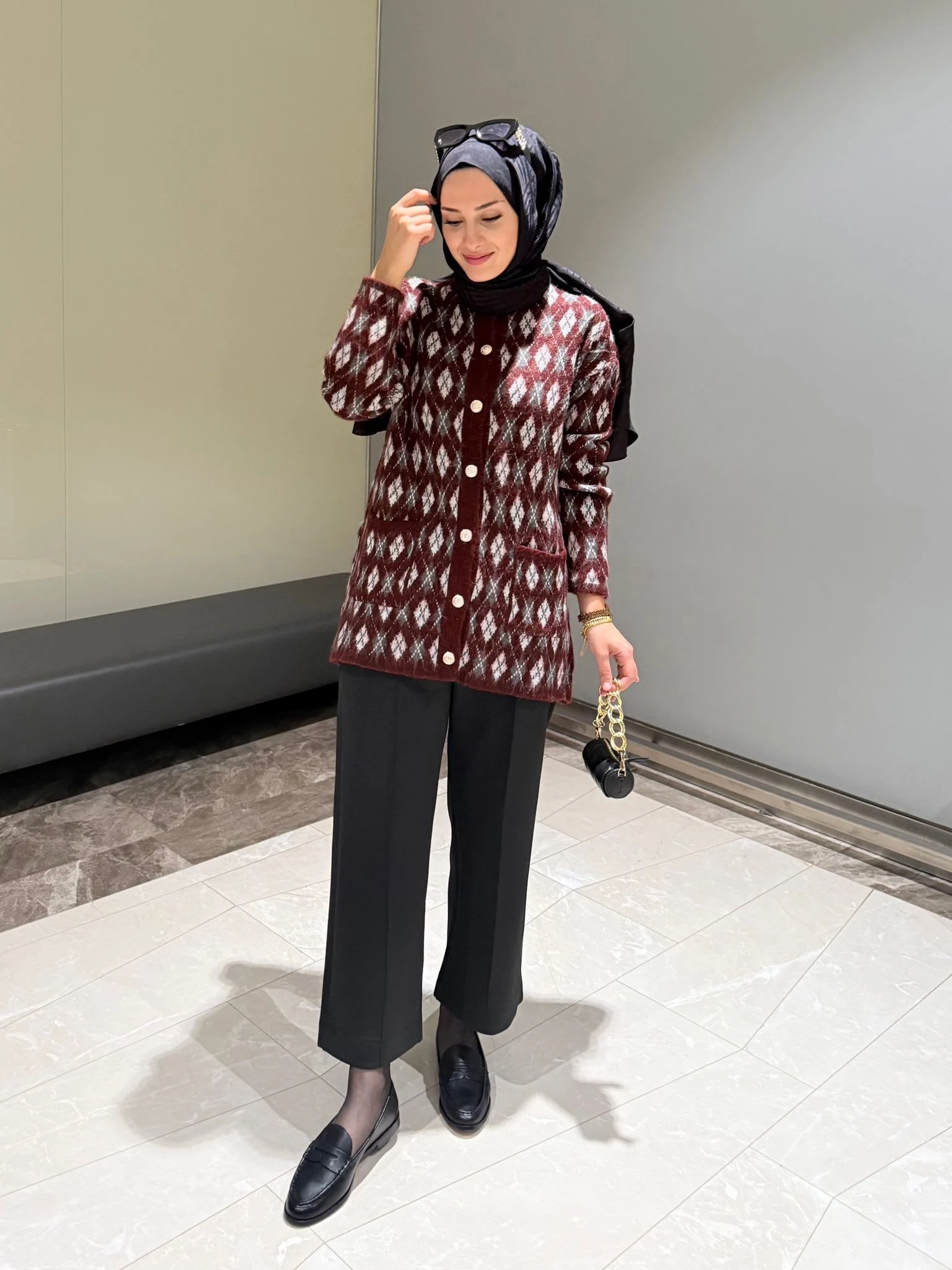 ipkyol Hırka - Bordo