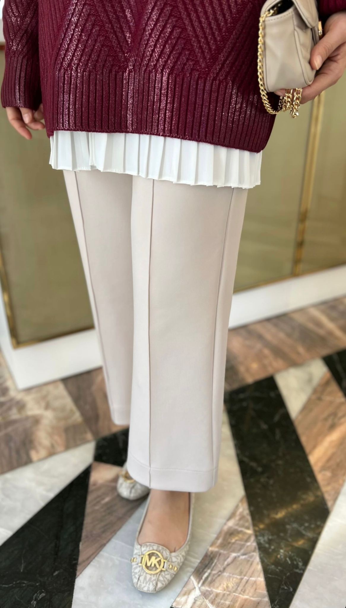  Royal Skuba Pantolon - Bej