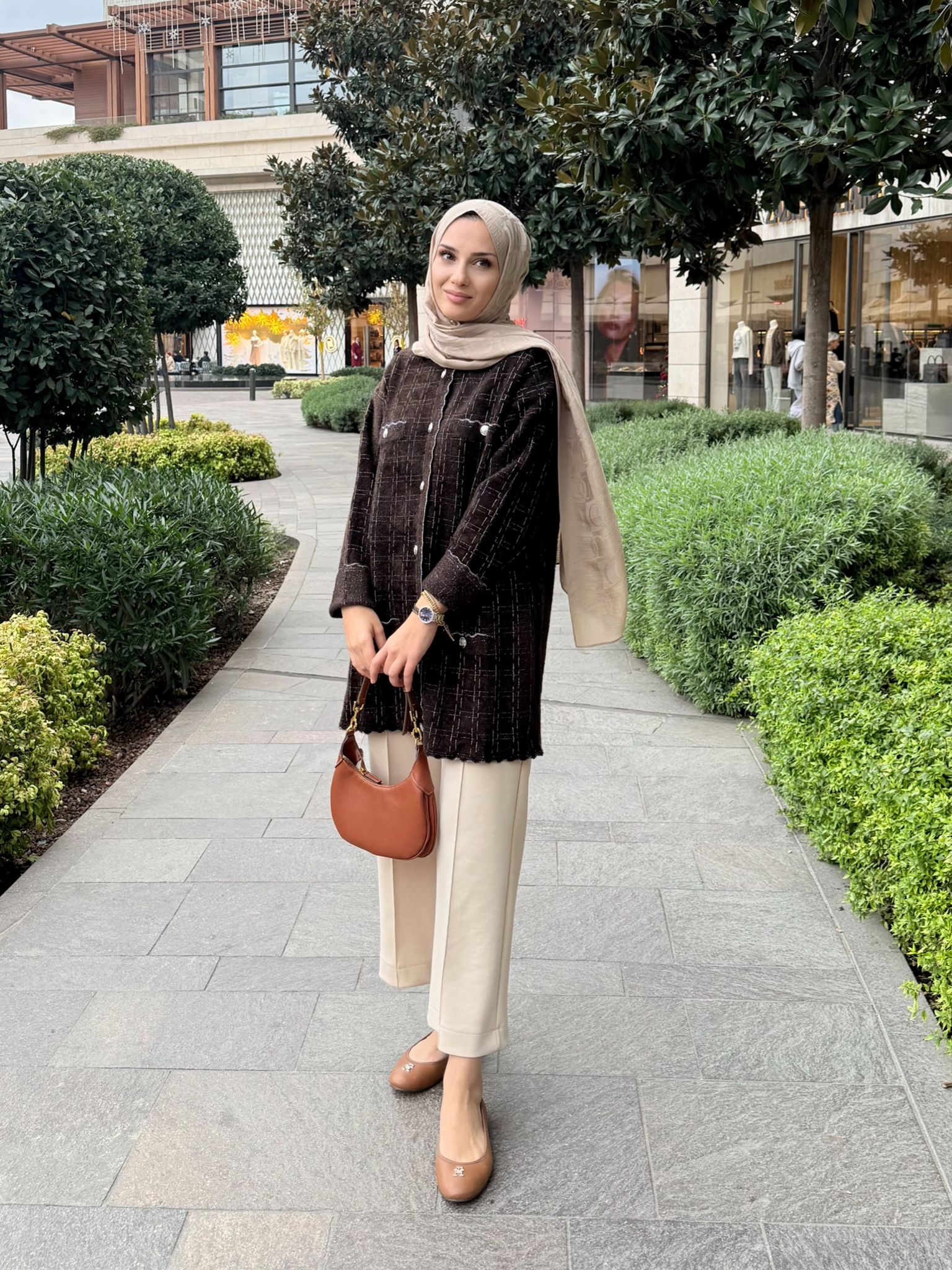 Angora Hırka - Kahverengi