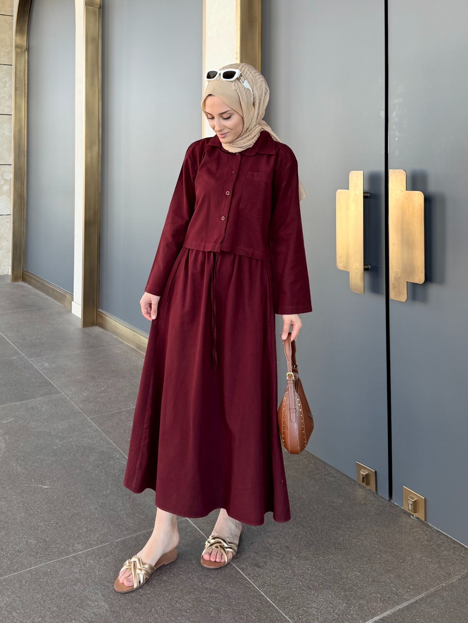 Vanila Keten Takım  - Bordo
