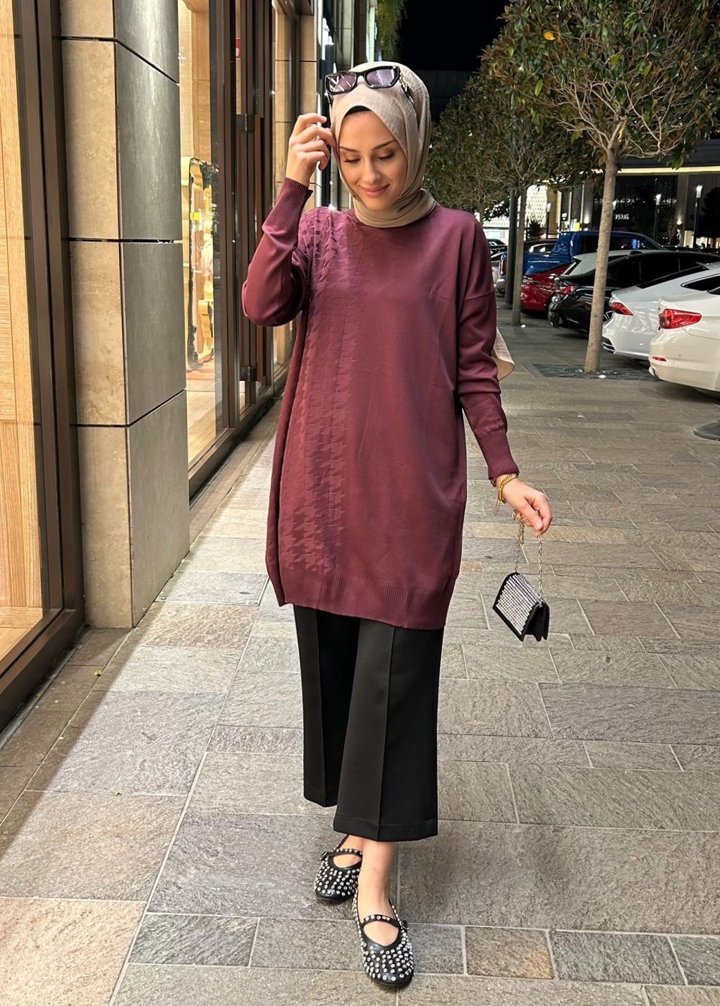 Alera Tunik  - Mürdüm