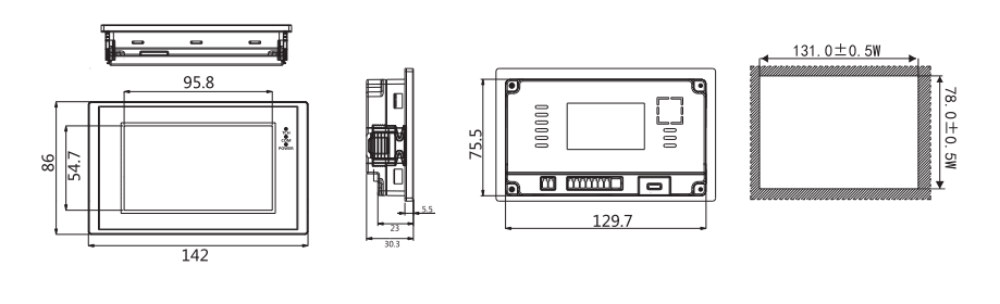 Wecon PI3043ie HMI