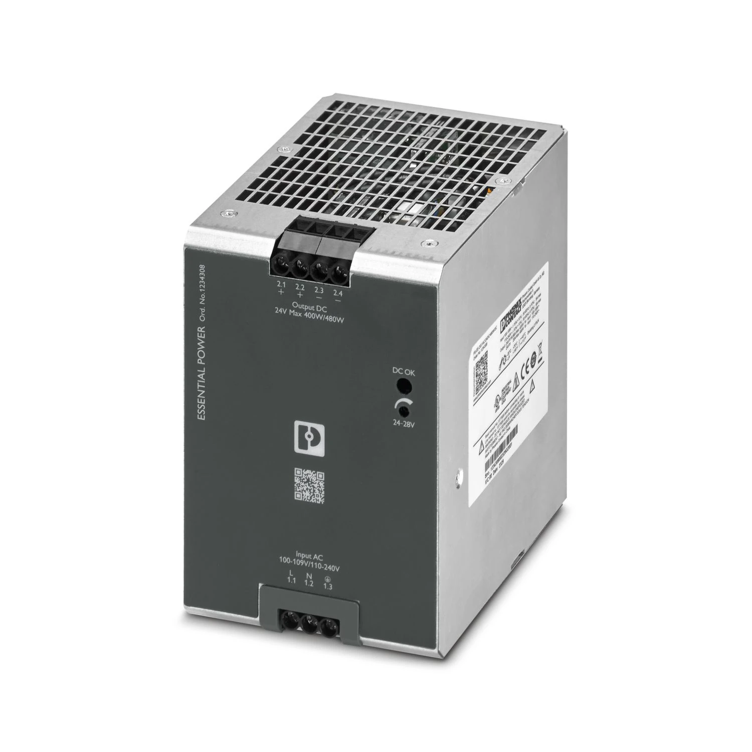 Phoenix Contact 20A Güç Kaynağı PS-EE-2G/1AC/24DC/480W/SC | Tim Online