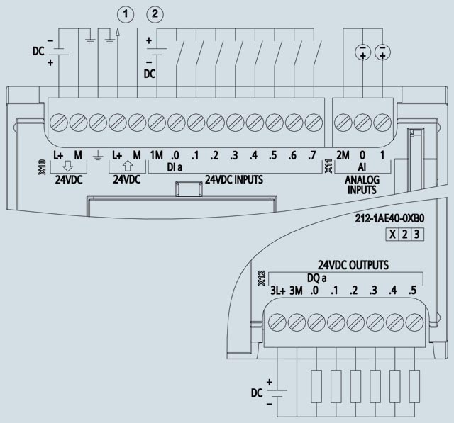 SIEMENS CPU 6ES7212-1AE40-0XB0