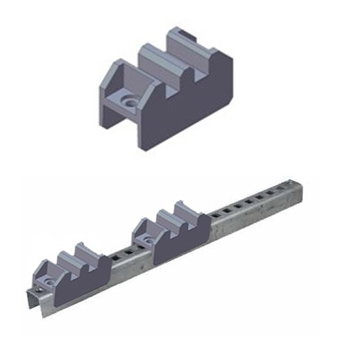 İrtu 1x2F (10 mm) Tarak İzolatör H:12