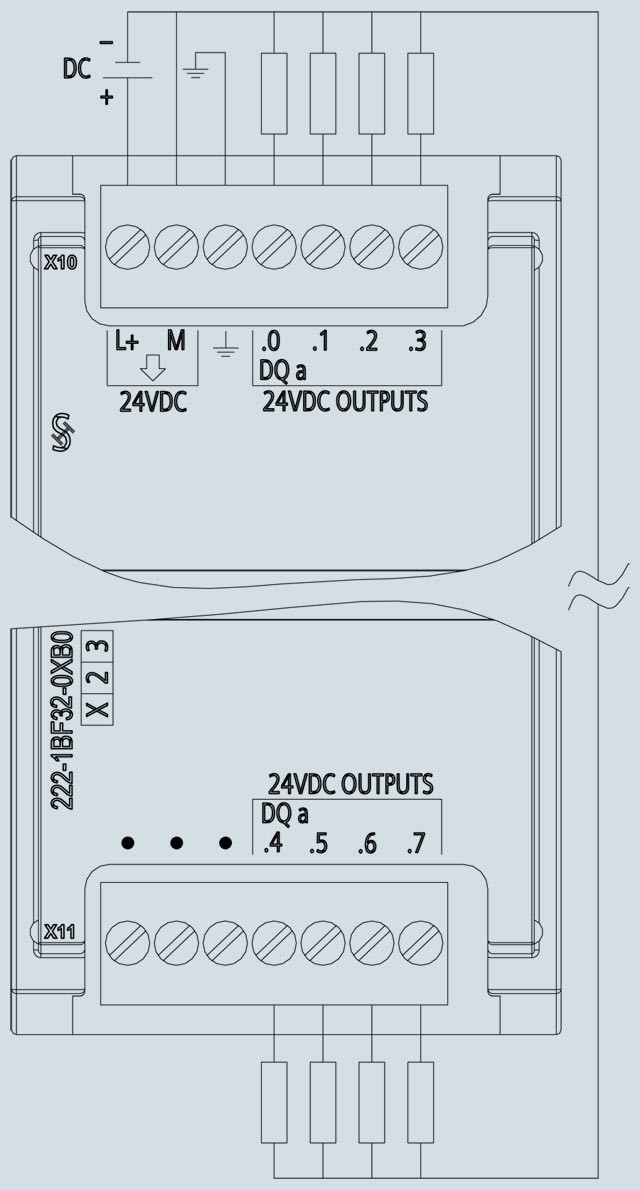 SIEMENS 8DO 6ES7222-1BF32-0XB0