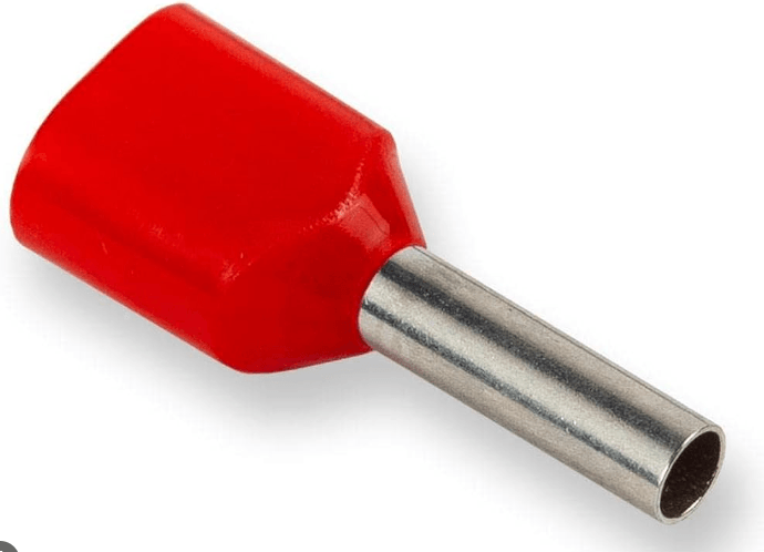 Plastim Çift Girişli İzoleli Kablo Yüksükleri 2x1,5 Alman Normu