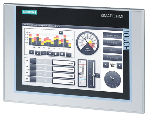 SIEMENS COMFORT 9" HMI 6AV2124-0JC01-0AX0