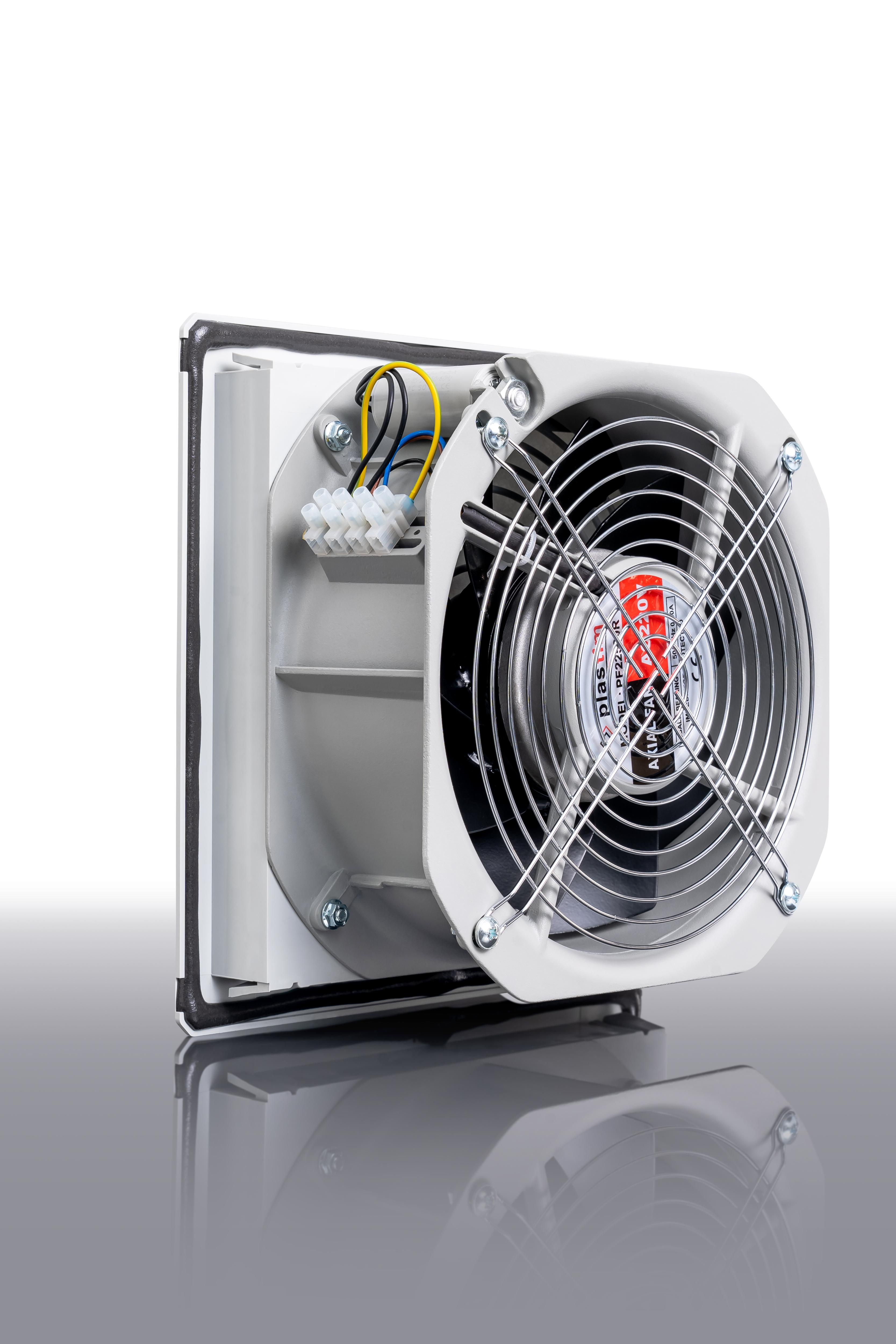 Plastim Filtreli Fan 260x260mm 650m3/h 24VDC