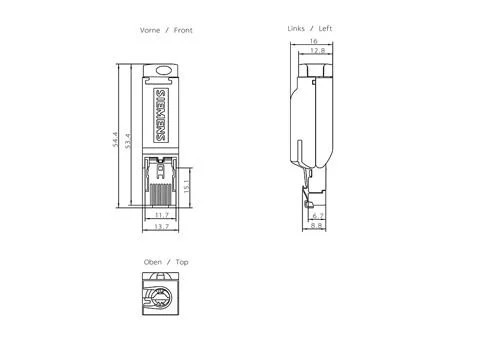 Siemens RJ 45 Soket
