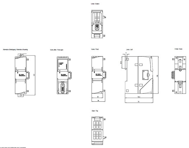 SIEMENS PROFIBUS Slave (PROFIBUS DPV1) 6GK7242-5DX30-0XE0