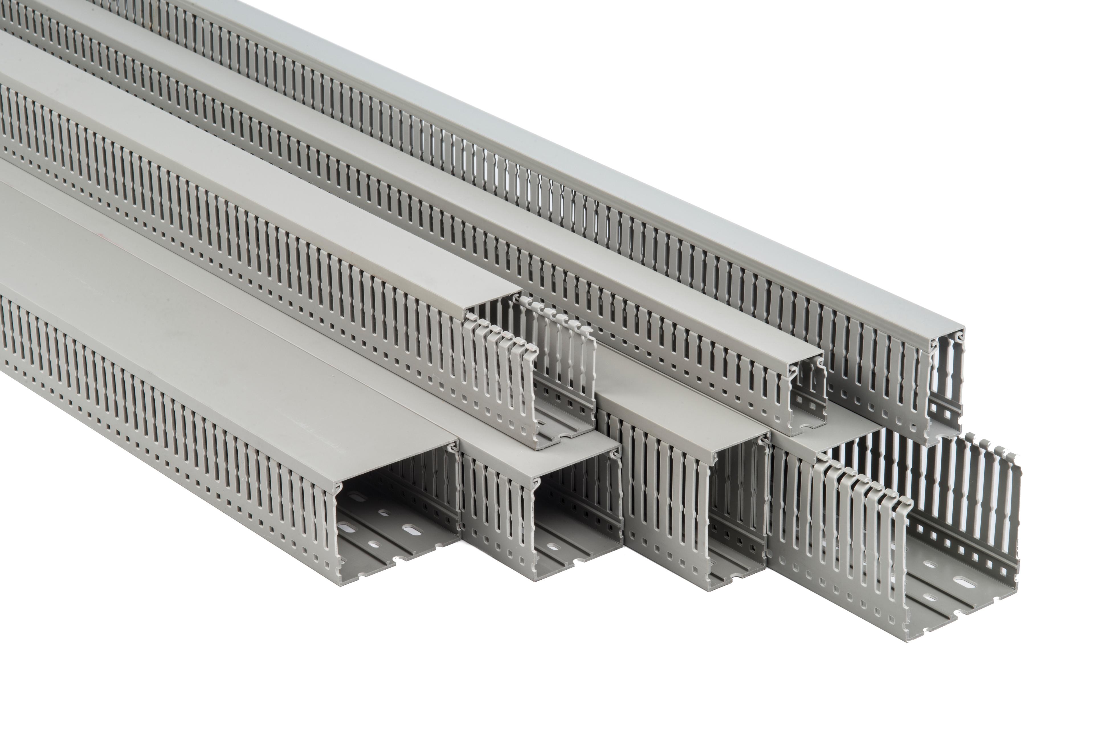 Plastim PVC Delikli Kanal 80x80mm
